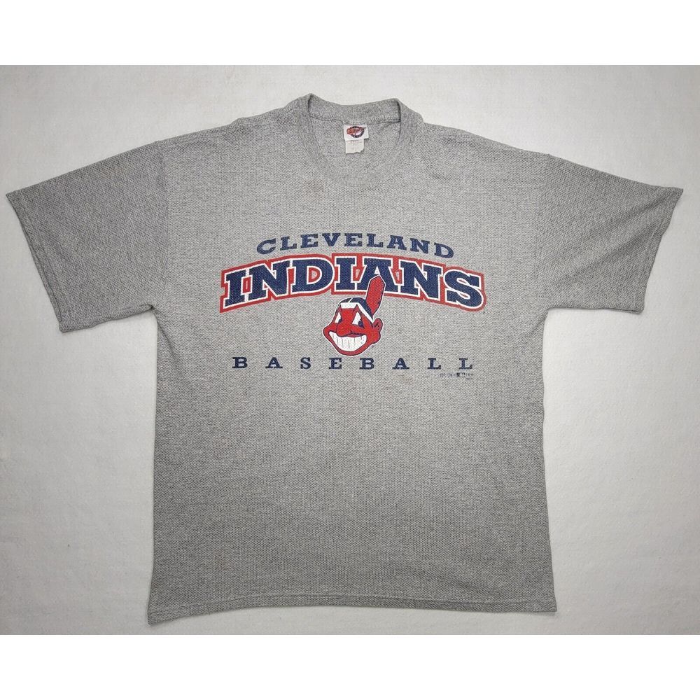 1998‎ MESH Vintage Hank Aaron Originals Cleveland Indians Mens L Chief Wahoo